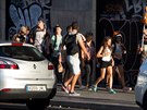 V centru Barcelony najel idi dodávky do davu lidí. (18. 8. 2017)