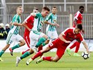 Momentka z utkání Zbrojovka Brno - Bohemians 1905.