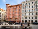 Voln prostranstv u hotelu InterContinental v Pask ulici v Praze 1 (17....
