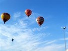 V Olomouci zaili hromadný start horkovzduných balon