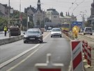 Oprava mostu generála Pattona v Plzni