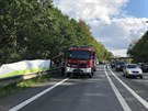 Tragická nehoda na silnici I/3 na Beneovsku, pi ní zemel nepipoutaný...