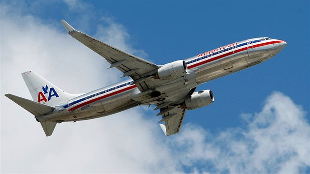 Letadlo společnosti American Airlines (ilustrační snímek)