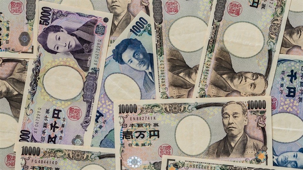 Japonské jeny (ilustra�ní snímek).