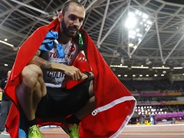 Turek Ramil Gulijev ovldl sprint na 200 metr na MS v Londn.