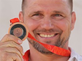 Zpasnk Marek vec s dodaten udlenou bronzovou medail z olympijskch her v...