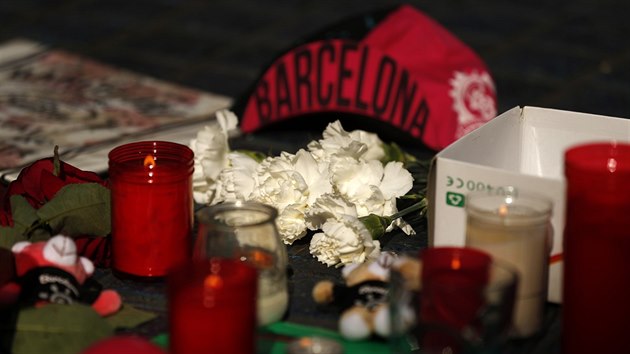Barcelona minutou ticha uctila oběti čtvrtečního útoku (18. srpna 2018)