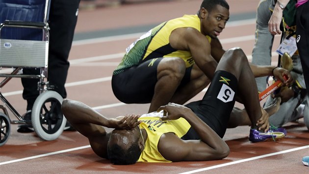 Zrann Usain Bolt pi tafet 4x100 m.