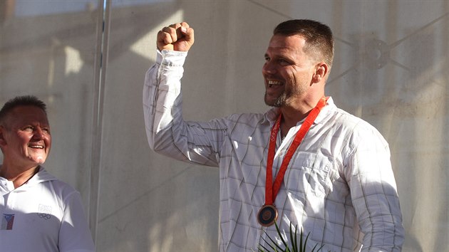 Zpasnk Marek vec s dodaten udlenou bronzovou medail z olympijskch her v Pekingu.