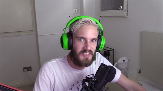 Populrn youtuber PewDiePie