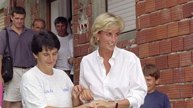 Princezna Diana na nvtv Bosny (Klokotnica, 9. srpna 1997)