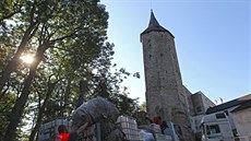 Rekonstrukce hradu Rotejn, který se nachází mezi Telí a Tetí na Jihlavsku,...