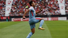 Radamel Falcao oslavuje gól