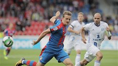 Plzeský Jan Kopic v zápase proti Olomouci.