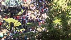 Padající strom zabil bhem církevních oslav na Madeie 12 lidí (15. srpna 2017).