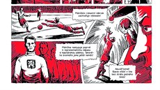 Ukázka z komiksu Hrdinové.