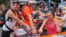 Holka z Polabí b�ela b�ela první trail.