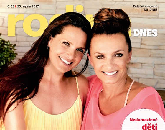 Páteční magazín Rodina MF DNES vychází 25. srpna 2017