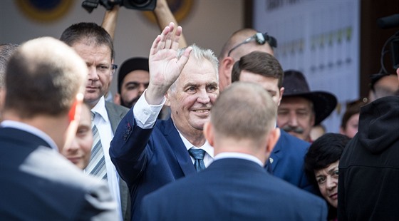 Prezident Miloš Zeman míří na návštěvu Moravskoslezského kraje. 