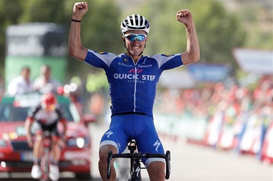 Julian Alaphilippe, vítz 8. etapy Vuelty