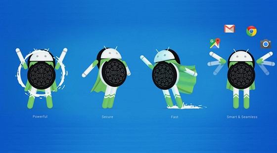 Android 8.0 Oreo je mocný a rychlý