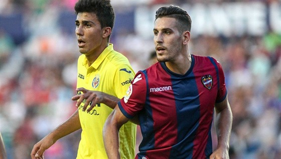 Momentka z utkání Levante - Villarreal.