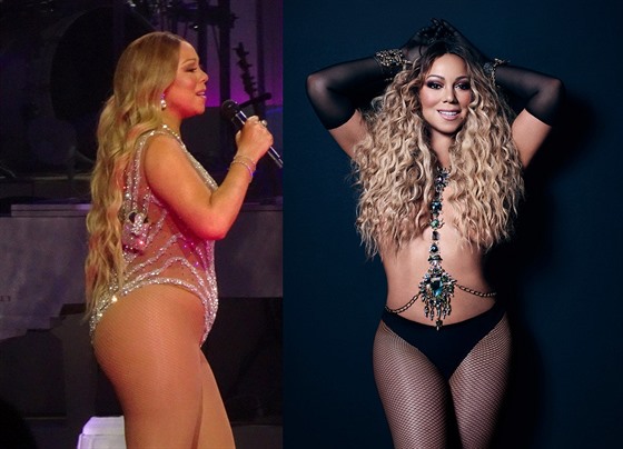 Mariah Carey bhem vystoupení v Las Vegas a na obálce magazínu Paper (2017)