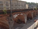 Rekonstrukce Negrelliho viaduktu je v plnm proudu