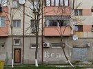 Komunistické paneláky v Sulin�. �ádná romantika.