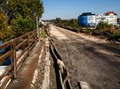 Rekonstrukce praského Negrelliho viaduktu (29. srpna 2017)