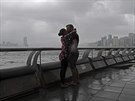 Hongkong zasáhl silný tajfun Hato. (23. srpna 2017)