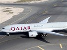 Letadlo spolenosti Qatar Airways (14. kvtna 2019)