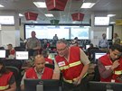 Texatí záchranái se pipravují na píchod hurikánu Harvey. (25. srpna)