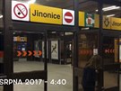 Oteven zrekonstruovan stanice metra Jinonice