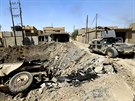 Irácké vládní jednotky dobyly vtinu msta Tall Afar na severu Iráku, které...