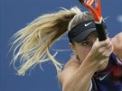 Detail. Ukrajinka Elina Svitolinová nastoupila v prvním kole US Open proti...
