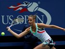 eská tenistka Karolína Plíková v prvním kole US Open.