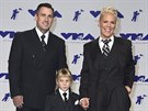 Carey Hart, Pink a jejich dcera Willow na MTV Video Music Awards (Inglewood,...