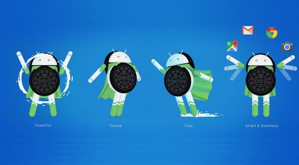 Android 8.0 Oreo je mocný a rychlý
