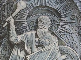 Sílou blesk� byl obda�en i pohanský Perun.