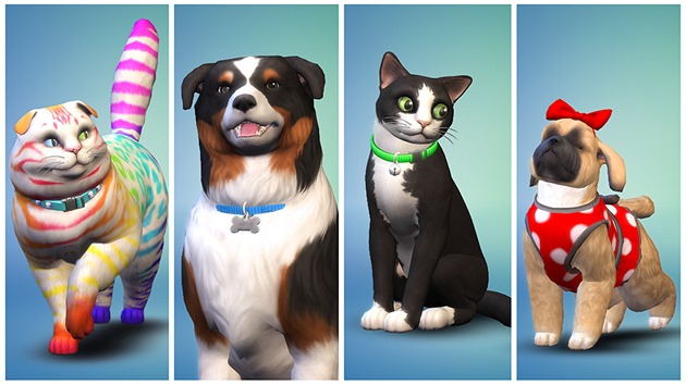 The Sims 4 Psi a ko�ky