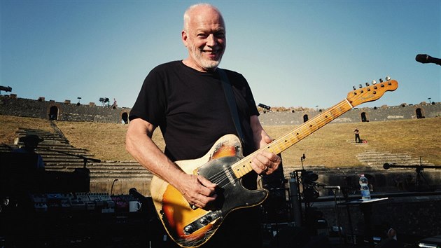 Z filmu David Gilmour v Pompejch