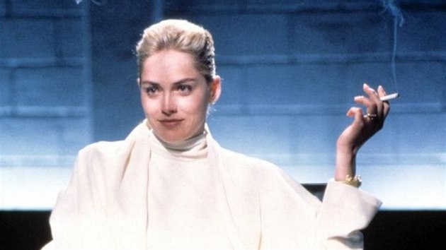 Sharon Stone ve filmu Základní instinkt (1992)