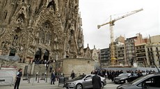 V barcelonské katedrále Sagrada Familia se uskutenila me za obti atentát....
