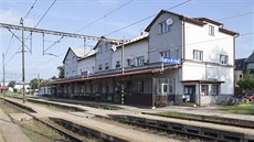 Nádraží v Letohradě, kde se kříží tratě na Ústí nad Orlicí, Hradec Králové a...