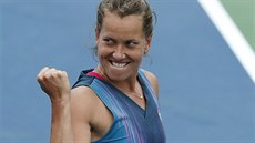 eská tenistka Karolína Plíková na loském US Open, kde postoupila do finále. 