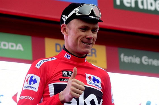 Chris Froome je ervený i po 11. etap Vuelty.