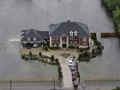 Následky záplav zpsobených bouí Harvey v Houstonu (29. srpna 2017)