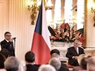 Prezident Milo Zeman se setkal s diplomatickým sborem (30.8.2017).