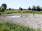 Ped dvma lety  v srpnu vyschl i poslední, tetí pibický rybník v Pibicích...